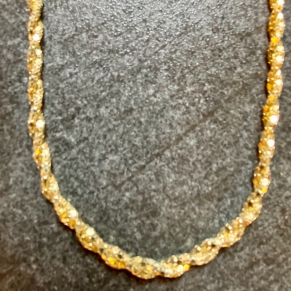 Sterling Silver Rope Chain Necklace & Bracelet Set - Picture 9 of 10